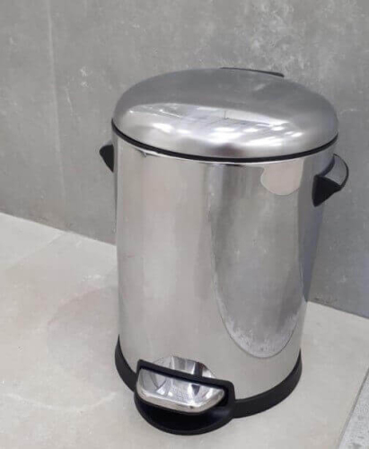 Ведро для мусора хромовое 5 л CLA...